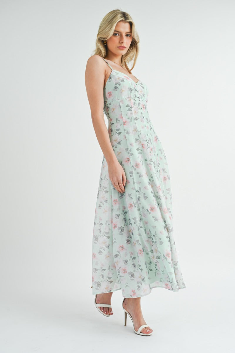 Paula Floral Maxi Dress