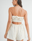 Dina Strapless Romper