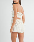 Dina Strapless Romper