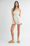 Dina Strapless Romper