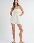 Dina Strapless Romper