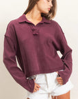Skye Collared Top