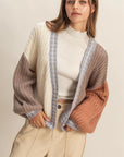 Annie Color Block Cardigan