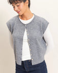 Vanessa Sleeveless Cardigan