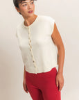 Vanessa Sleeveless Cardigan