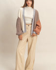 Annie Color Block Cardigan