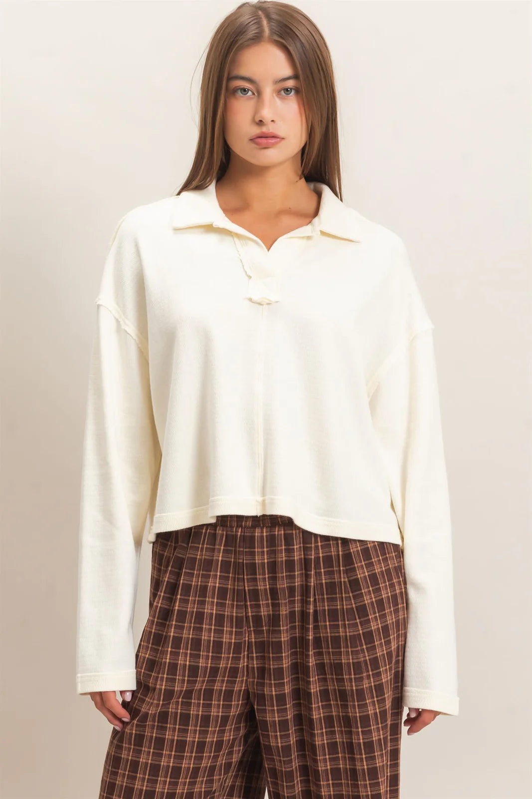 Skye Collared Top