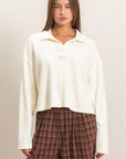 Skye Collared Top