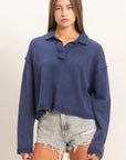 Skye Collared Top