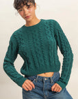 Sandy Cable Knit Sweater