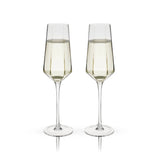 Seneca Crystal Champagne Flute