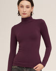 Kylie Seamless Mockneck Top