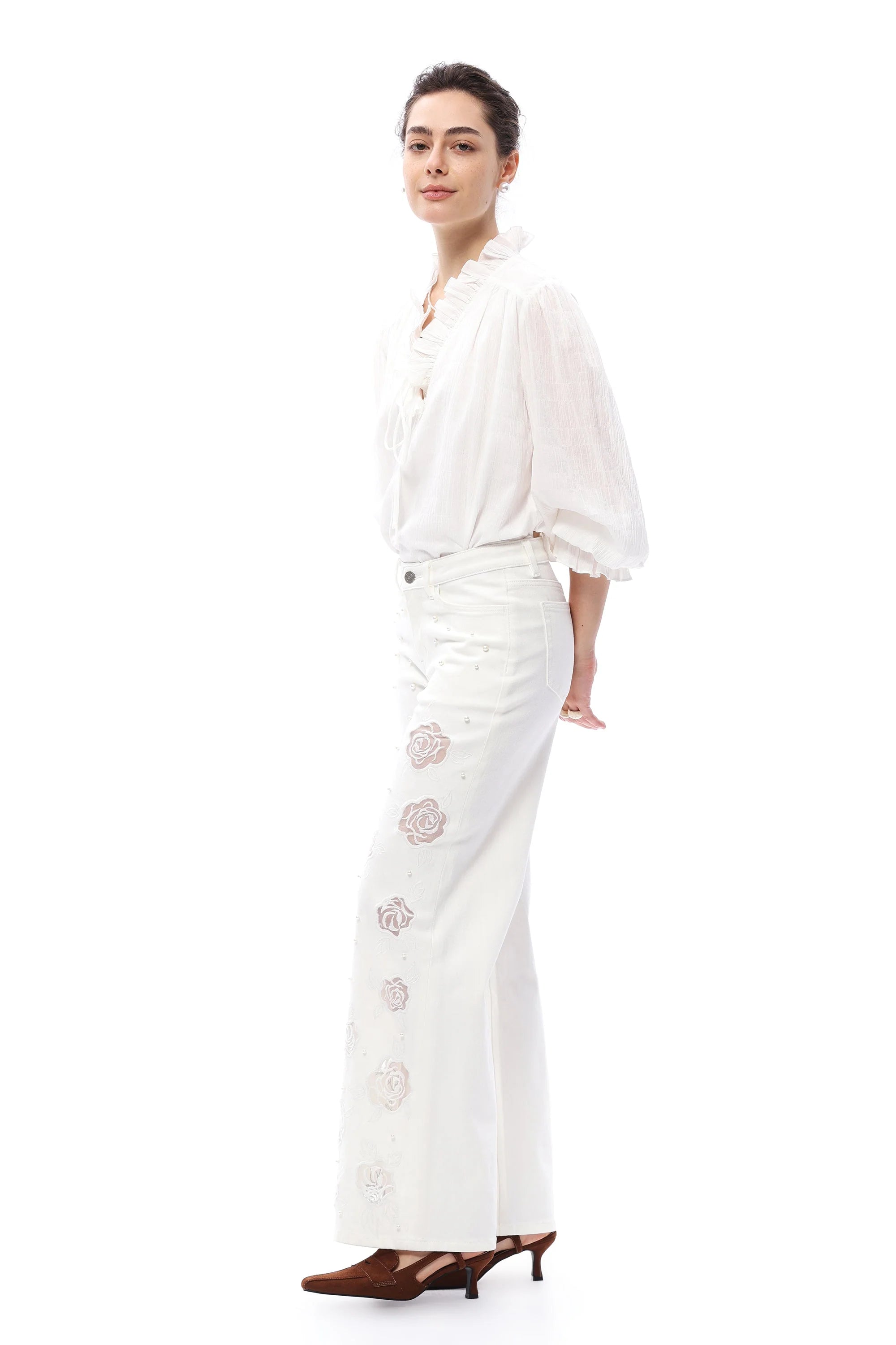 Rosalie Wide Leg Jean