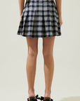 Hillard Plaid Mini Skirt