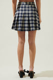 Hillard Plaid Mini Skirt