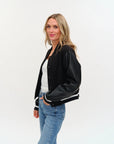 York Shearling Bomber Jacket