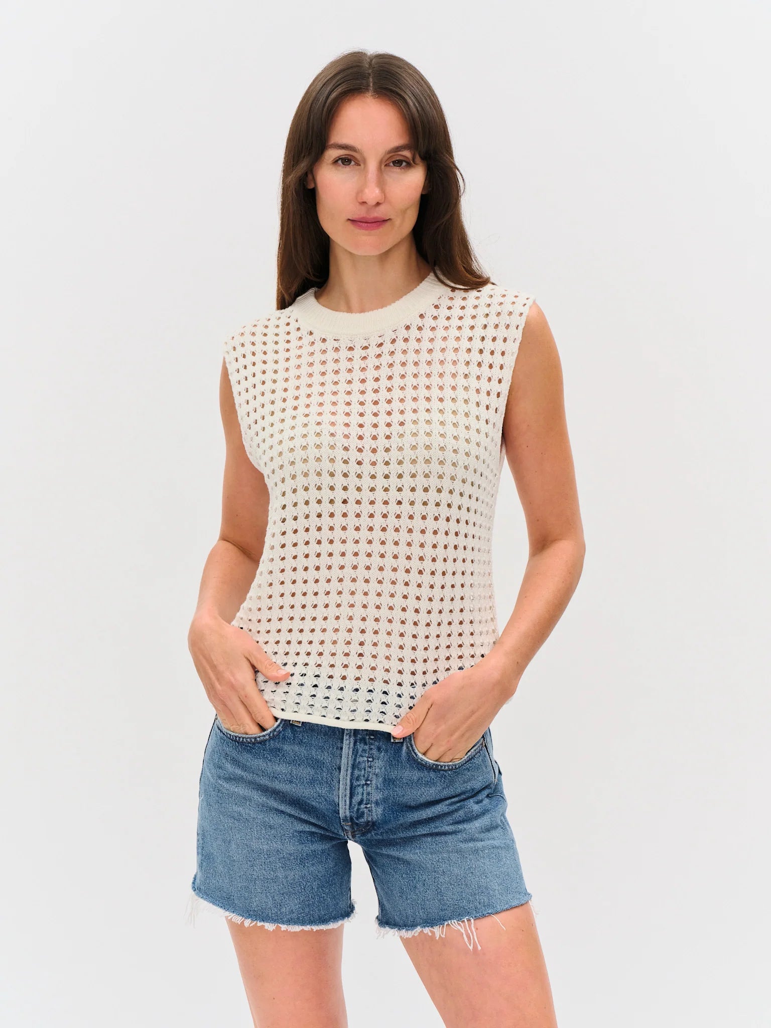Montauk Crochet Tank