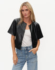 Quinn Faux Leather Jacket