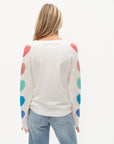 Lola Heart Sleeve Sweater