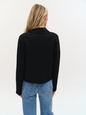 Lynn Shawl Lapel Knit Blazer