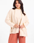 Alessia Open Shawl Collar Jacket