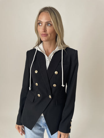 Heather Double Breasted Blazer