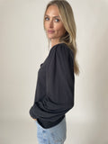 Kira Long Sleeve V-Neck Top