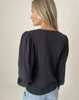 Kira Long Sleeve V-Neck Top