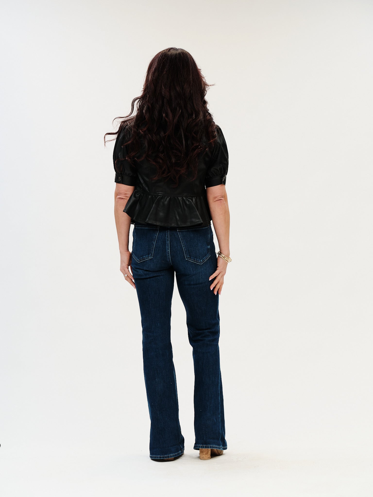 Oxford Peplum Jacket