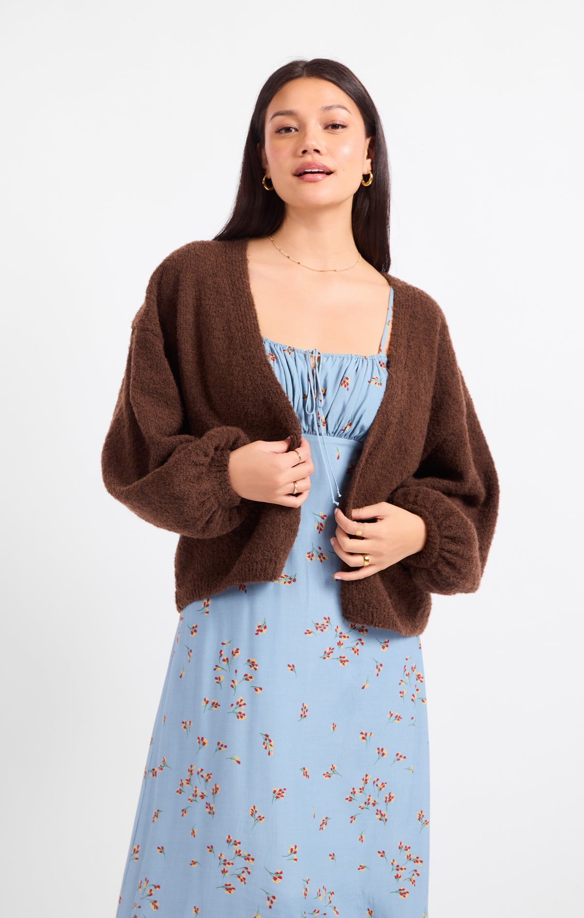Marley Dolman Sleeve Sweater Cardi