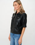 Jennifer Faux Leather Jacket