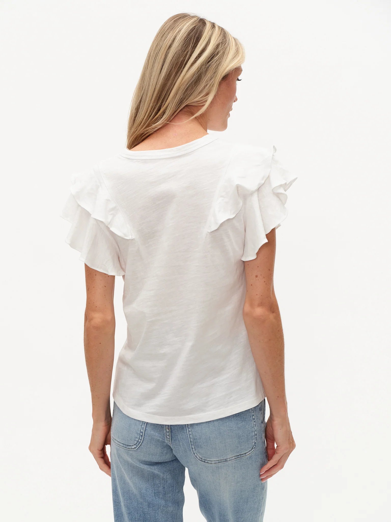 Tori Flutter Sleeve Top