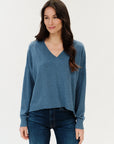 Geneva Frayed Sweater