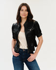 Oxford Peplum Jacket
