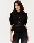 Paola Eyelet Blouse