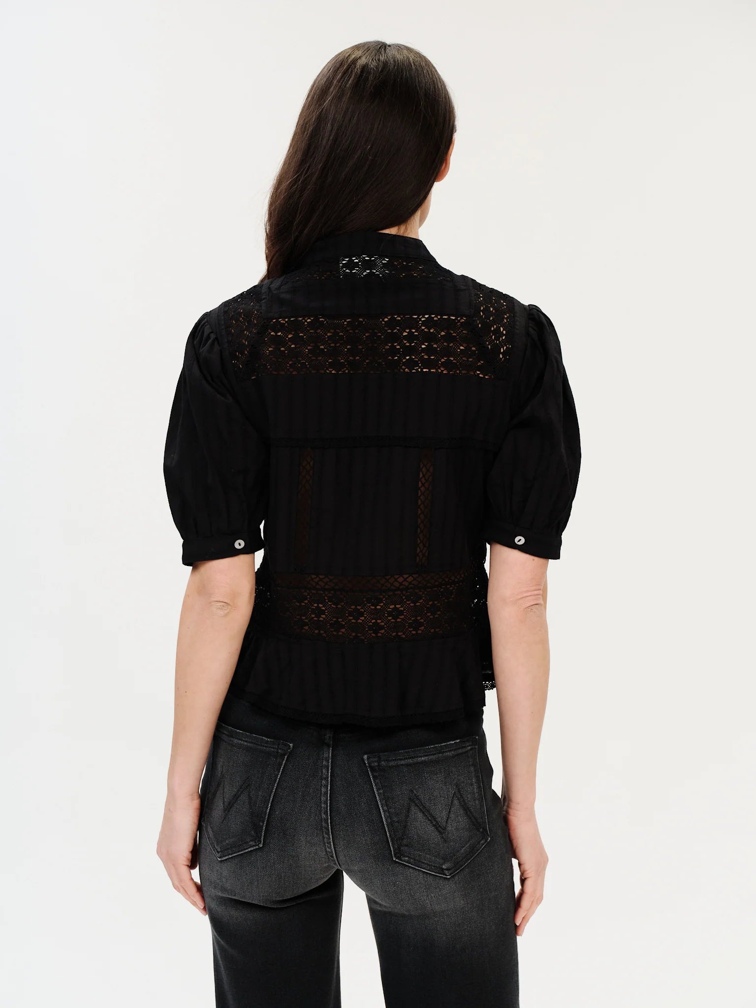 Paola Eyelet Blouse