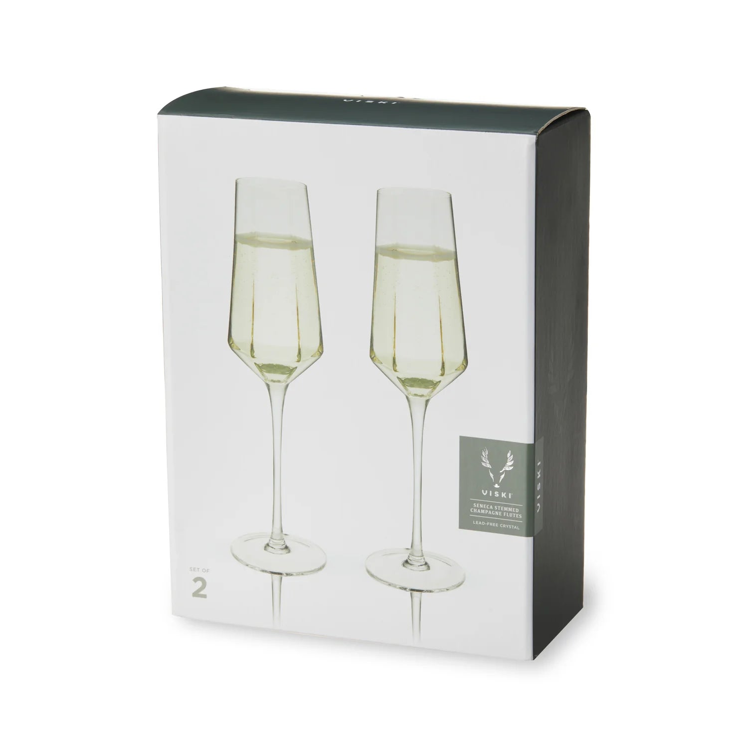 Seneca Crystal Champagne Flute - Thumbnail 2