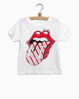 Kids Rolling Stones Holiday Candy Cane Tee