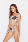 Miley High Waisted Bottoms in Floral