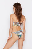 Joni Strapless Bikini Top in Floral