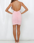 Bianca Ruched Mini Dress