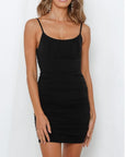 Bianca Ruched Mini Dress