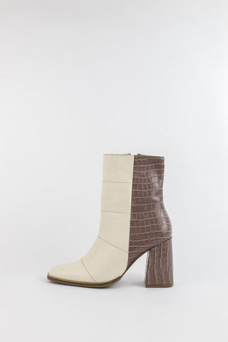 Avalon Boot in Ivory/Rose FLASH SALE