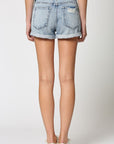 Sabrina Distressed Mom Short