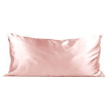 Satin Pillowcase in Blush-King Size