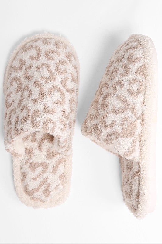 Wild Child Slippers in Beige