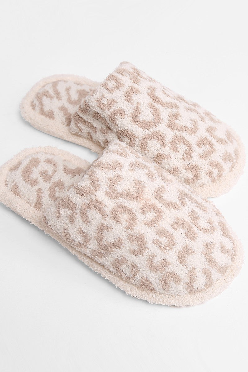 Wild Child Slippers in Beige