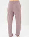 Celi Fleece Jersey Joggers in Smoked Lavender