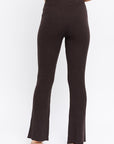 Jordan Split Front Pants in Brown