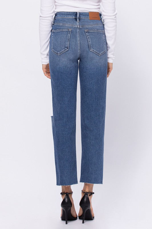 Blanche Wide Leg Cropped Jean